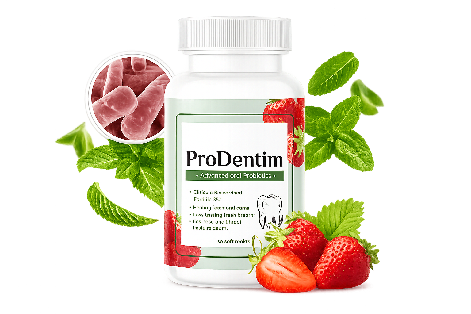 ProDentim oral probiotic supplement for healthy teeth, gums, and fresh breath